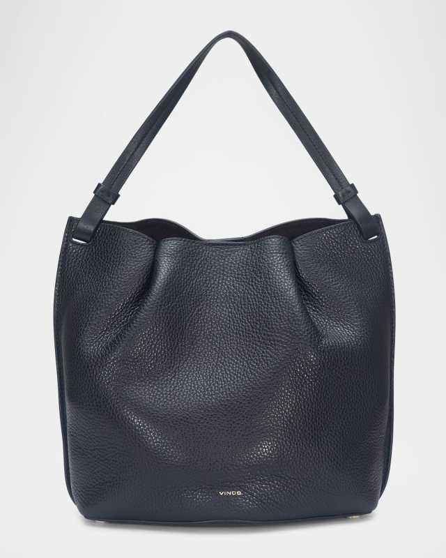 Mia Pebbled Leather Tote Bag